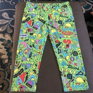 Women's Funky Workout Capris.